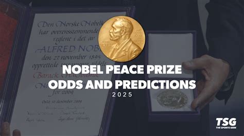 nobel peace prize odds
